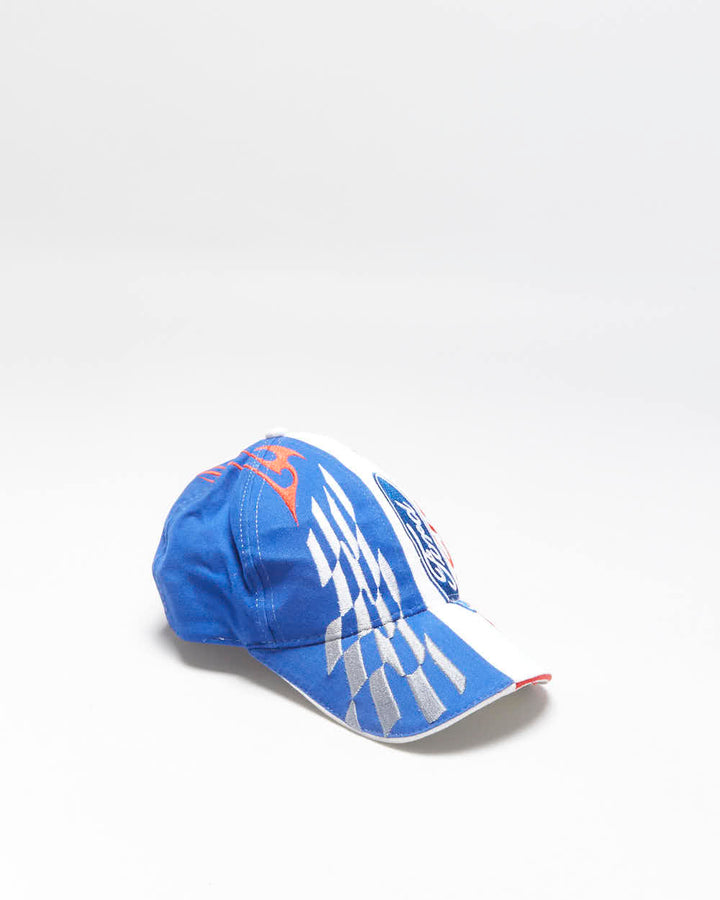 Vintage Y2K 00s Ford Racing NHRA Embroidered Velcro Baseball Cap - OS