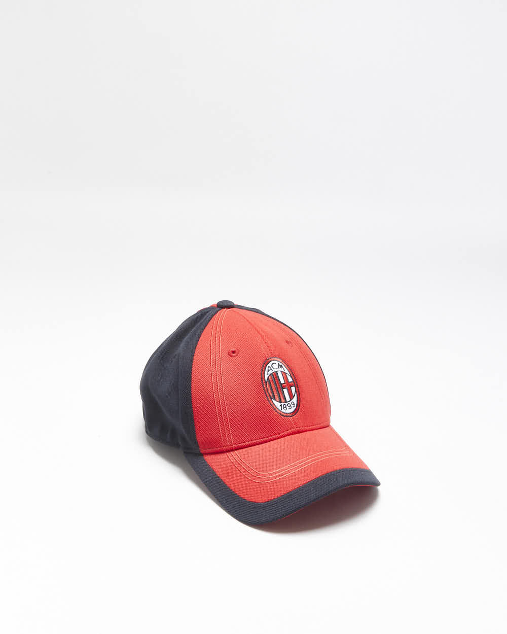Vintage Y2K 00s Adidas AC Milan FC A-Flex Baseball Cap - M/L