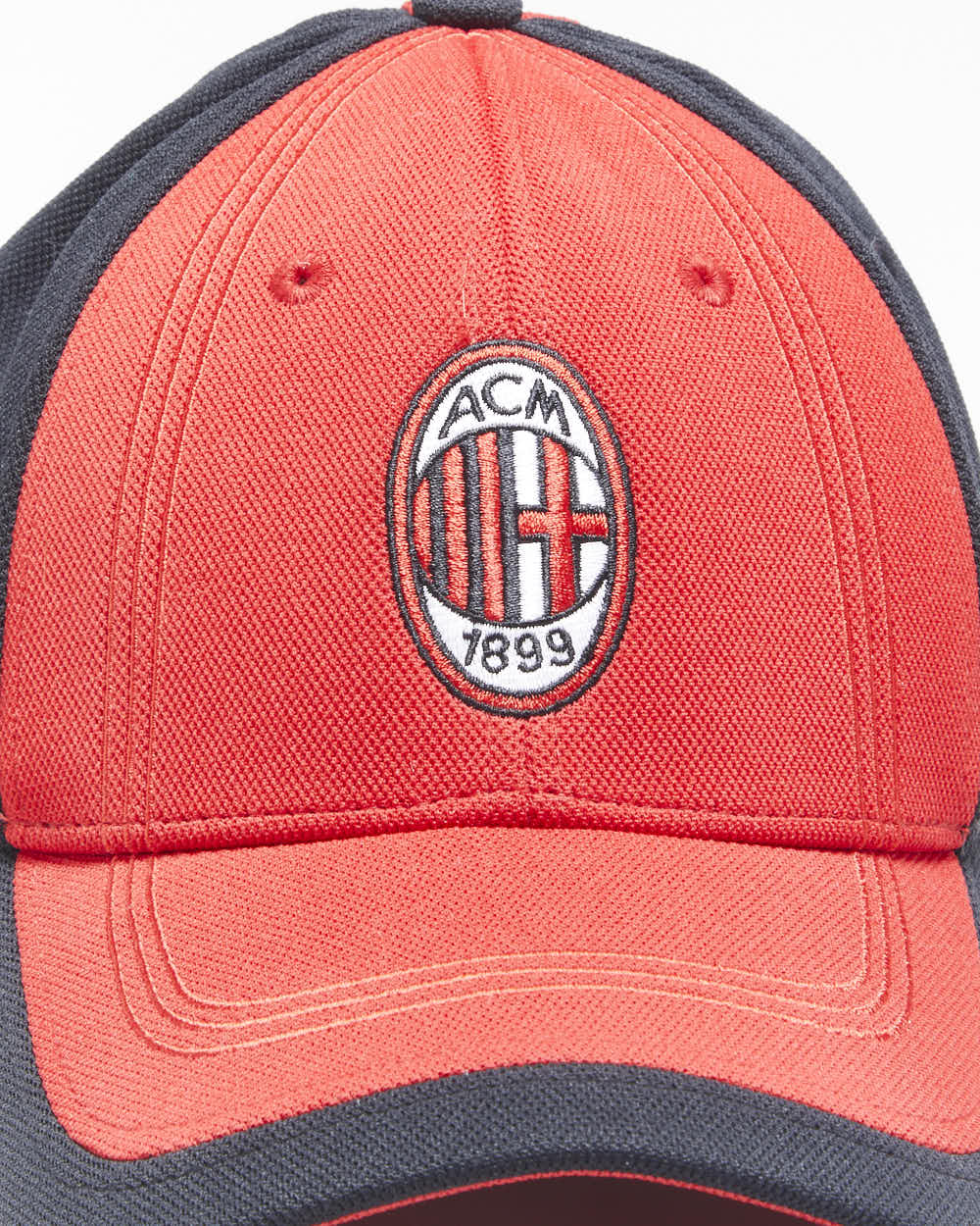 Vintage Y2K 00s Adidas AC Milan FC A-Flex Baseball Cap - M/L
