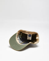 Vintage Arc'teryx Khaki Big Bird Embroidered Canvas FlexFit Baseball Cap - L/XL