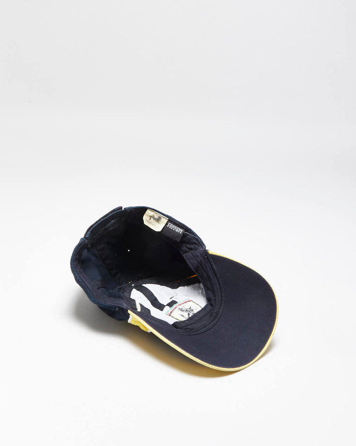 Vintage Y2K 2000 Ferrari SF Embroidered Canvas Velcro Baseball Cap - OS