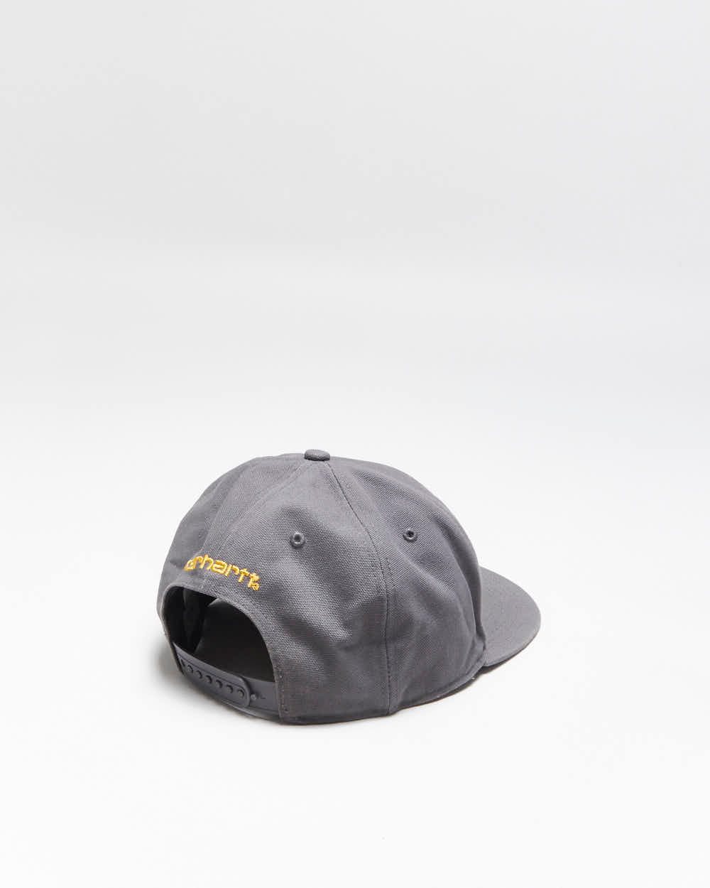 Vintage Carhartt Firm Duck Canvas Flat Brim Snapback - OS