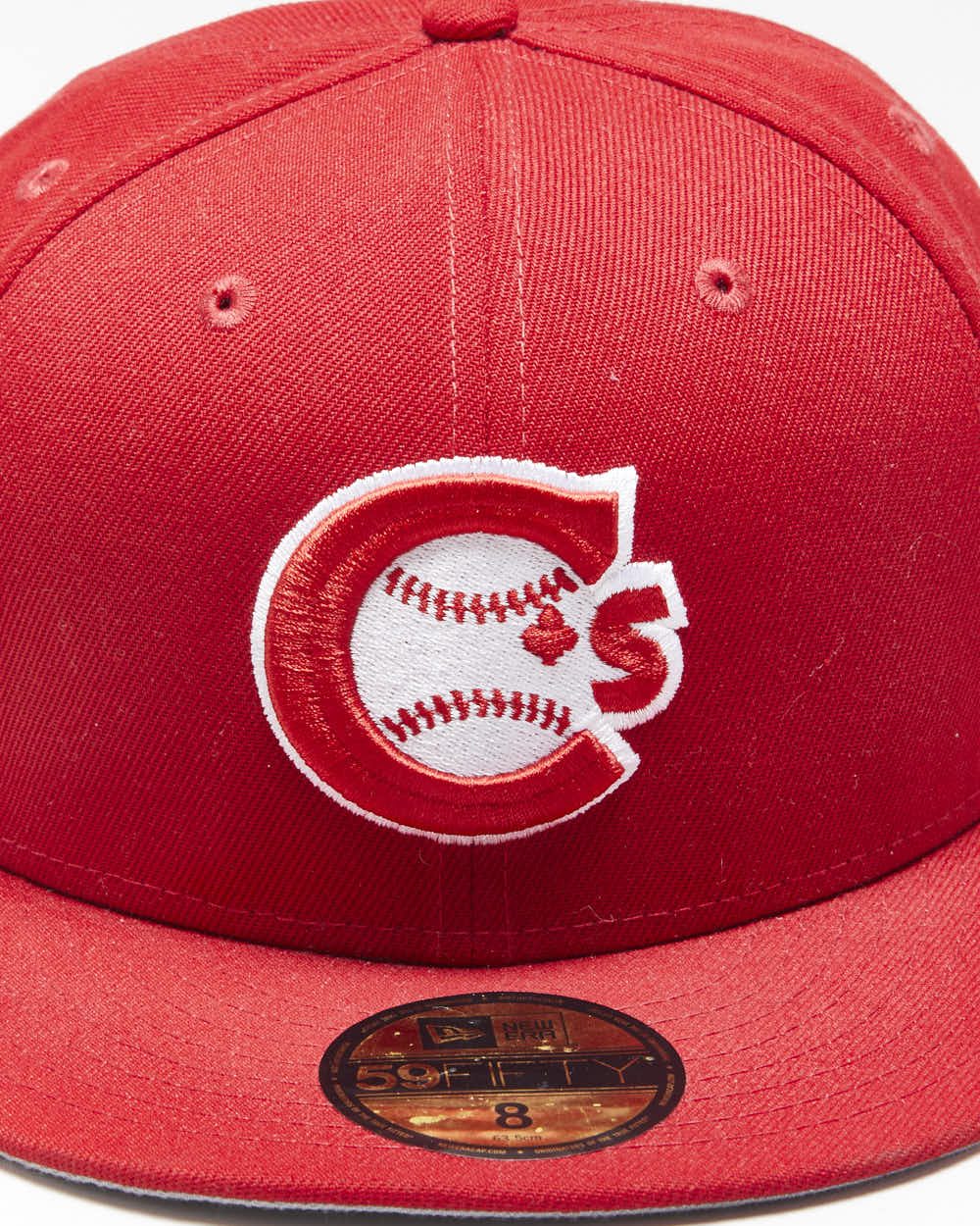 Vintage New Era 59Fifty Vancouver Canadiens Re-Dub MLB Fitted Baseball Cap - 8 / 63.5cm