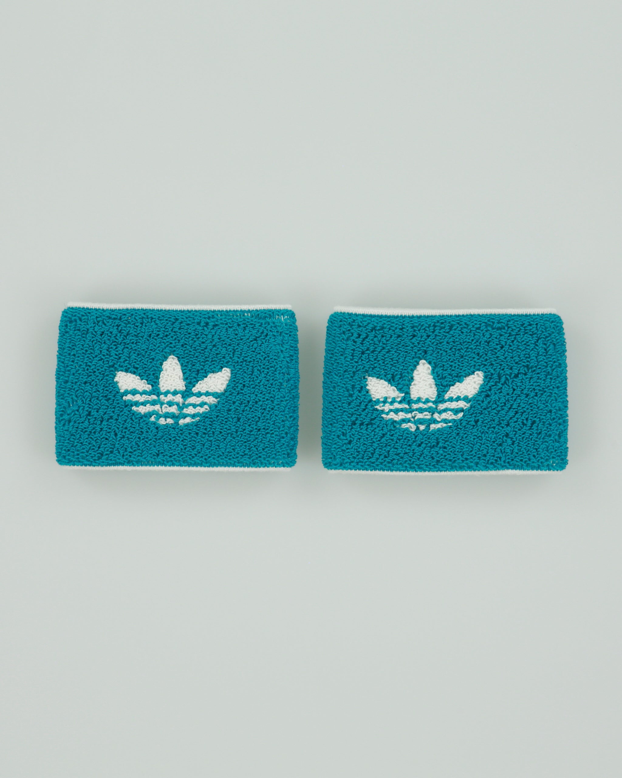 Vintage 1970s Adidas Deadstock Blue Wristbands