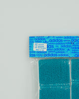 Vintage 1970s Adidas Deadstock Blue Wristbands