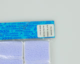 Vintage 1970s Adidas Deadstock Lilac Wristbands