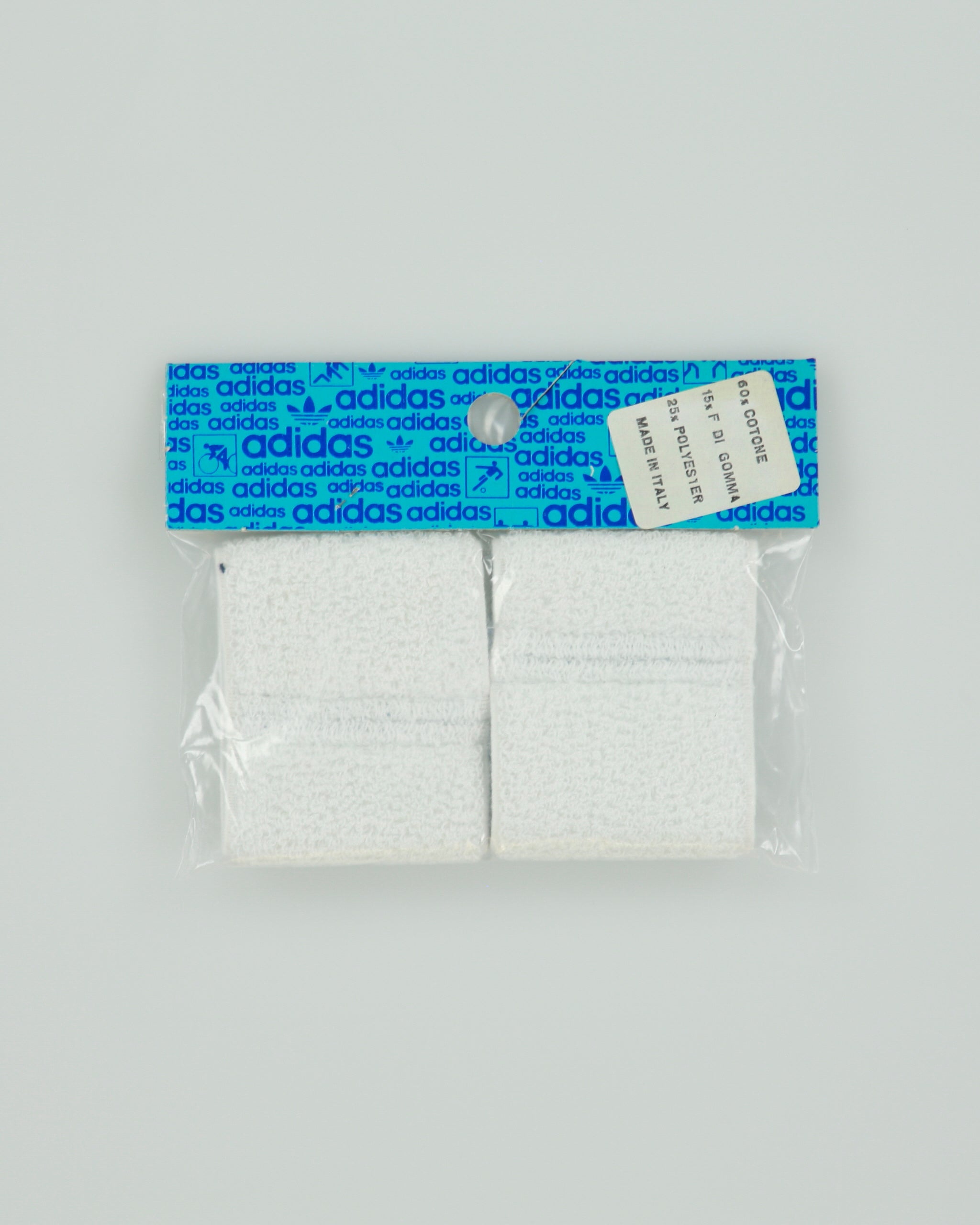 Vintage 1970s Adidas Deadstock White Wristbands