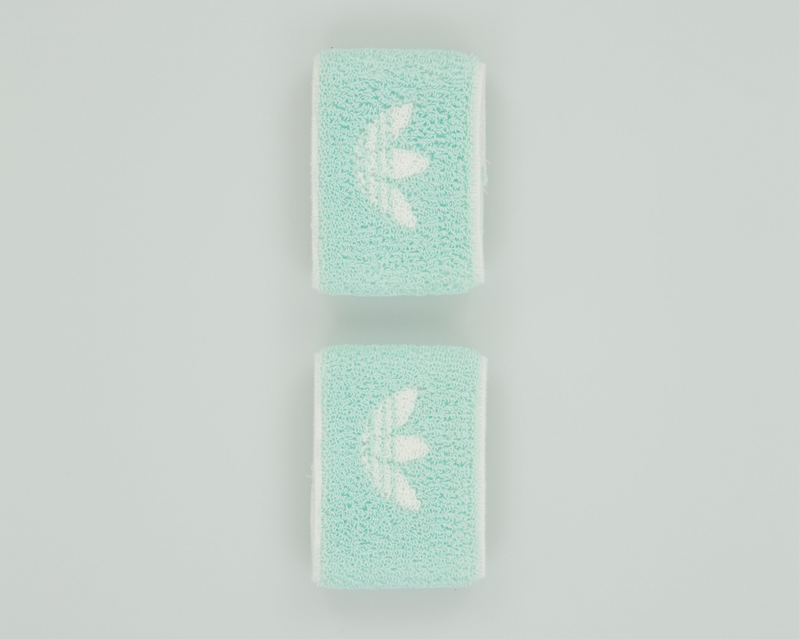 Vintage 1970s Adidas Deadstock Pale Blue Wristbands