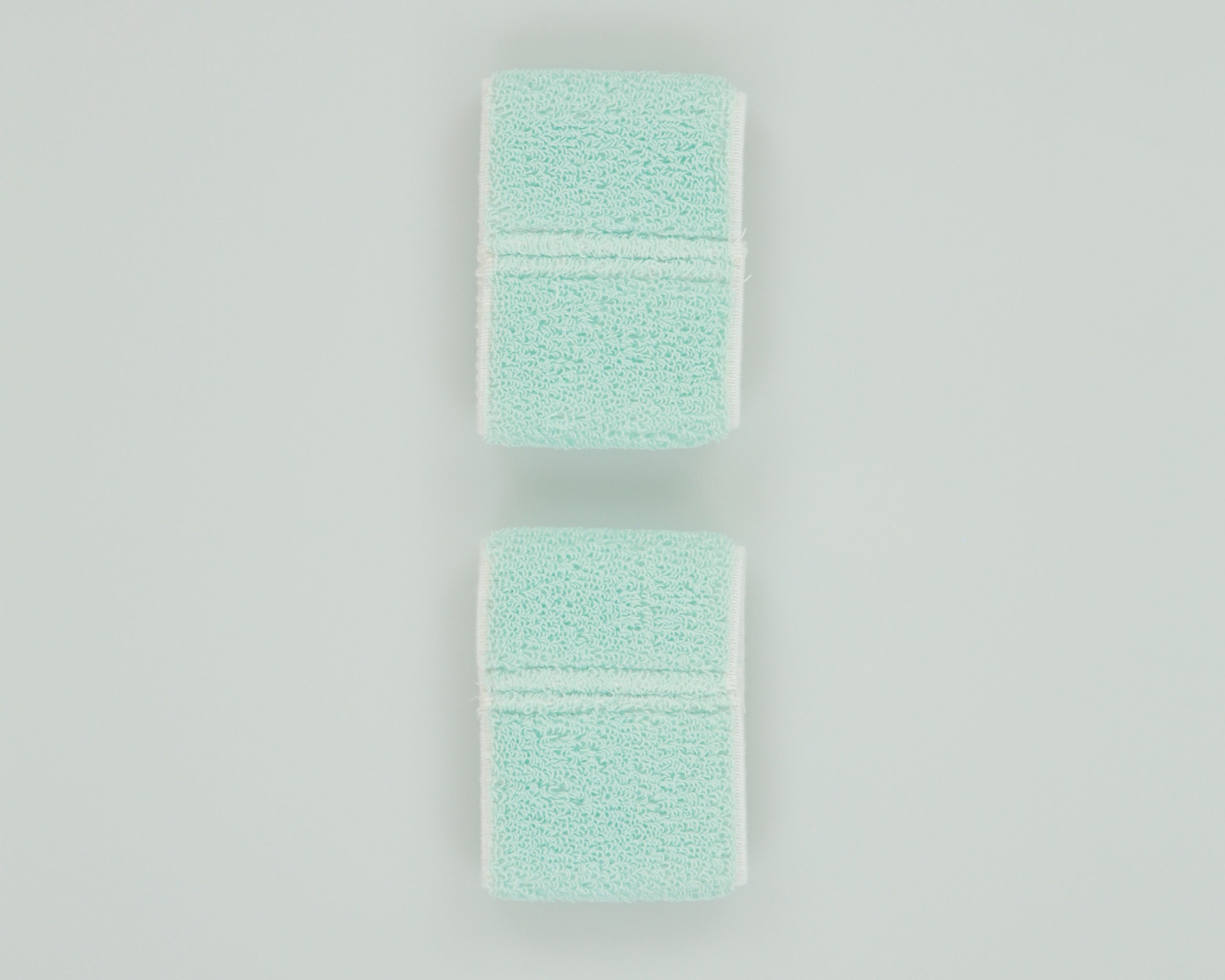 Vintage 1970s Adidas Deadstock Pale Blue Wristbands