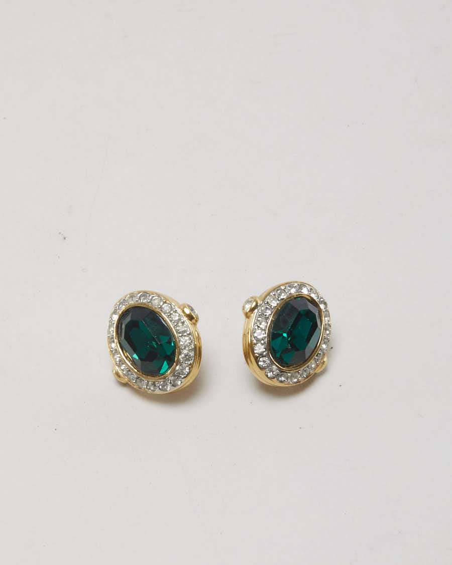 Vintage Givenchy Gold Plated Earrings