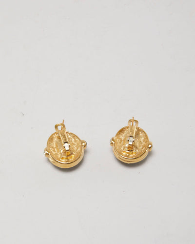 Vintage Givenchy Gold Plated Earrings