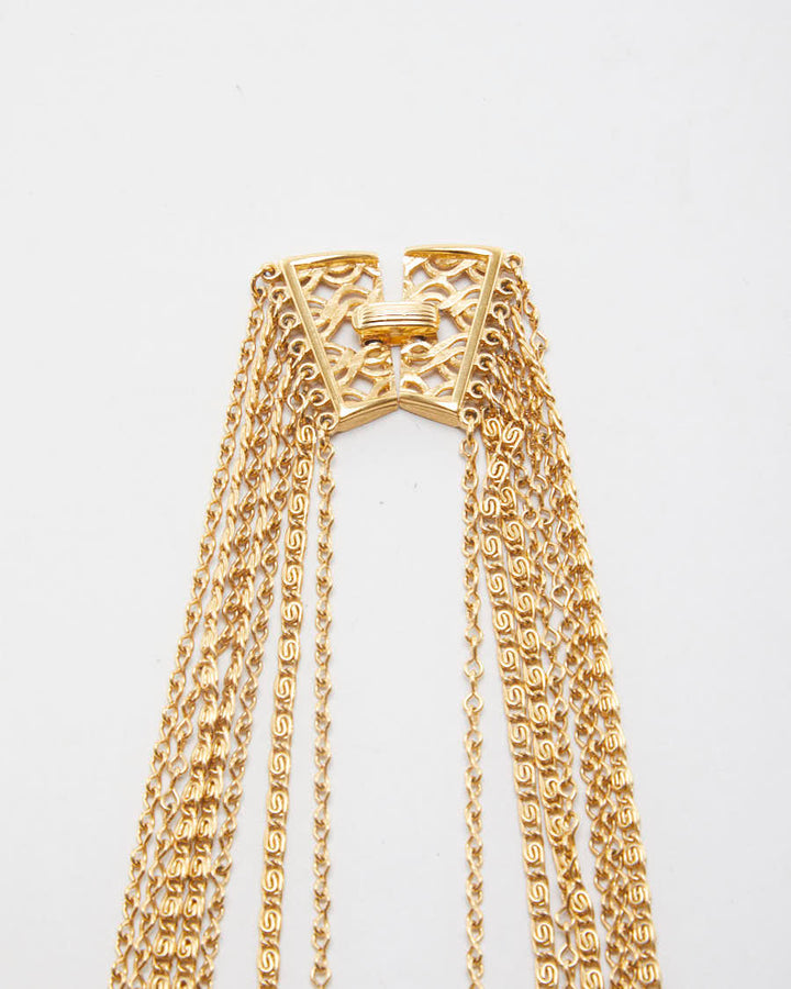 Vintage Trifari Multichain Necklace