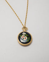 Mini Fem Pocket Watch Necklace
