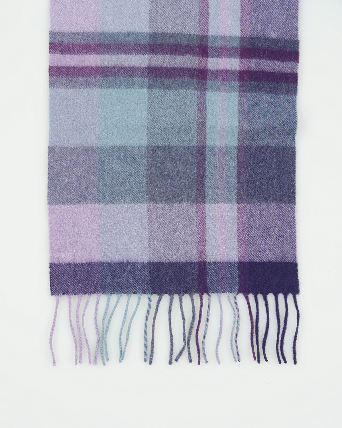 Vintage The Royal Mile Collection Cashmere Checked Scarf