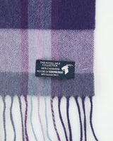 Vintage The Royal Mile Collection Cashmere Checked Scarf