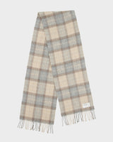 Vintage Edinburgh Lambswool Checked Scarf