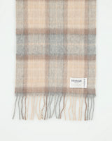 Vintage Edinburgh Lambswool Checked Scarf