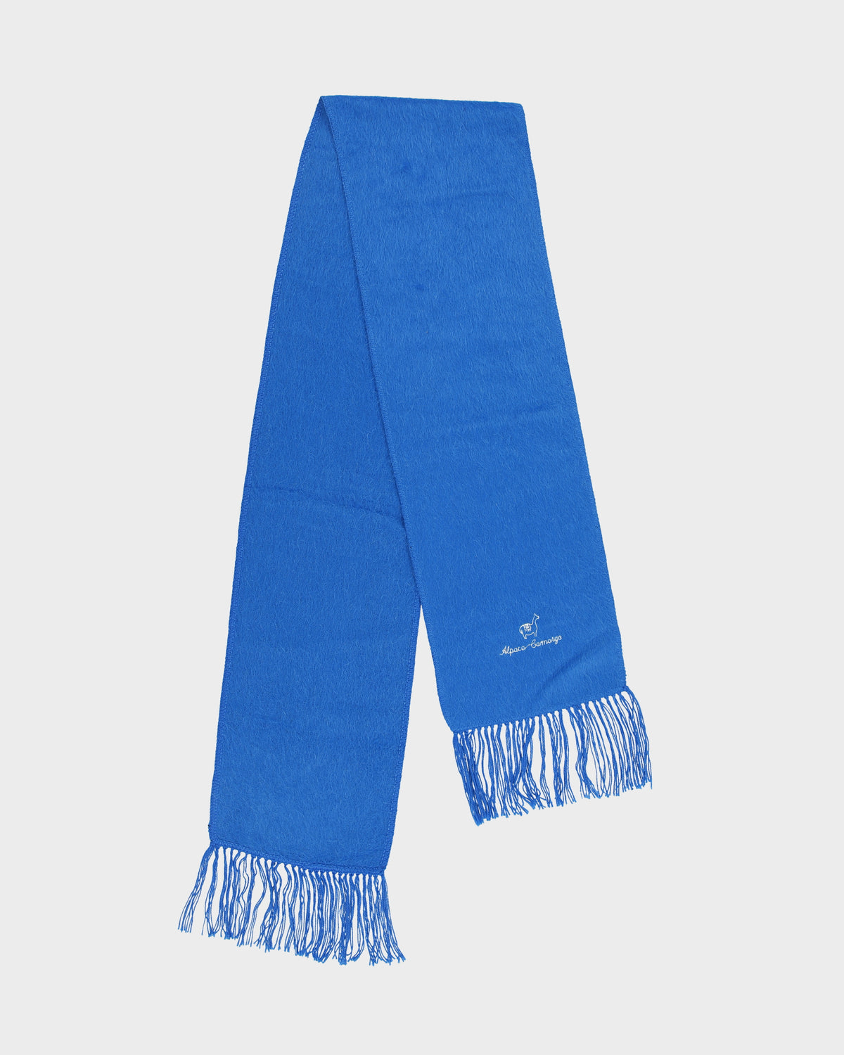 Vintage Alpaca Camargo Made In Peru Fluffy Scarf