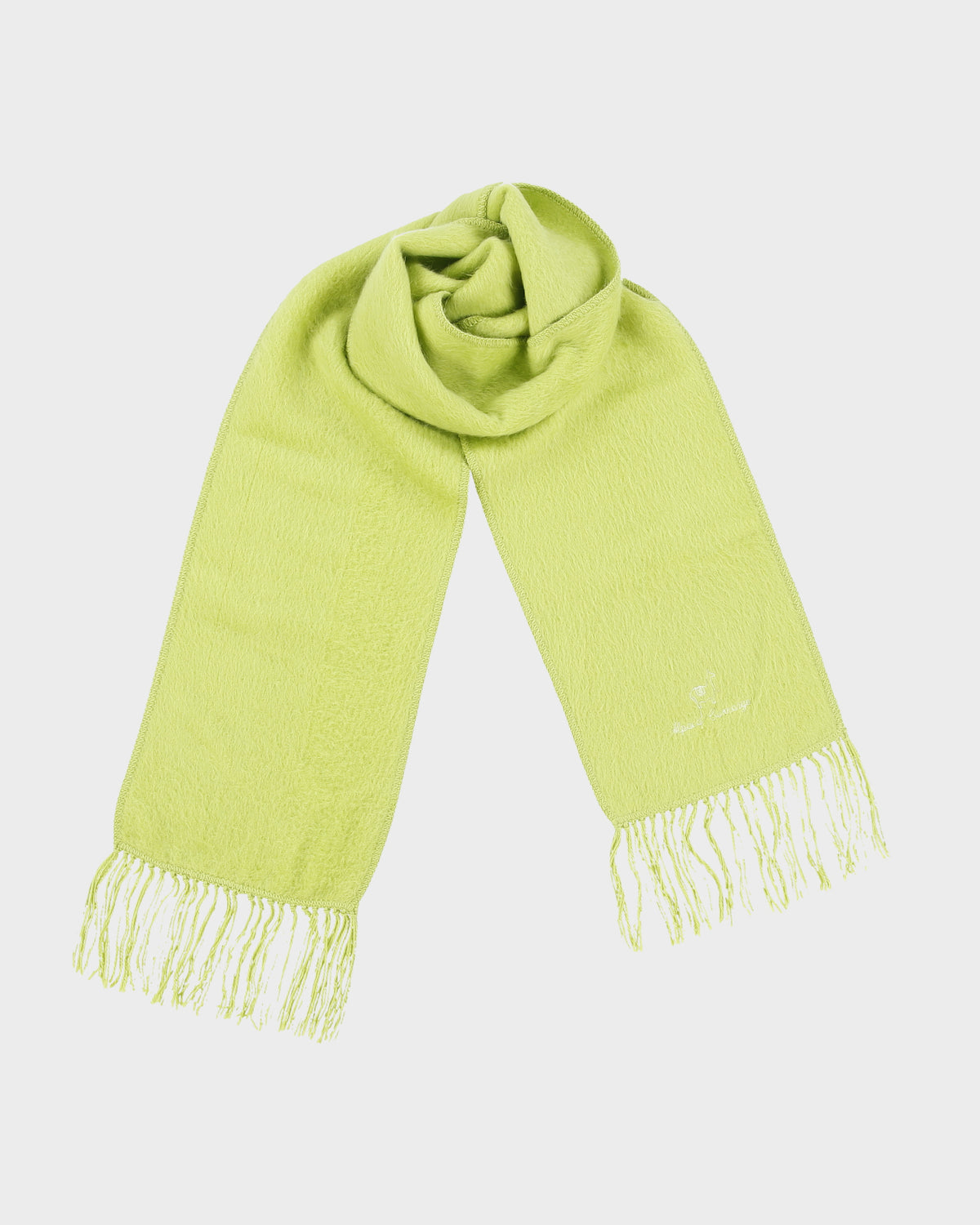 Vintage Alpaca Camargo Made In Peru Fluffy Scarf