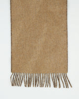 Vintage 1990s The Bay Hudson's Bay Company Lambswool Knit Made In Canada Fringe Scarf