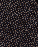 Paisley Navy Silk Vintage Scarf