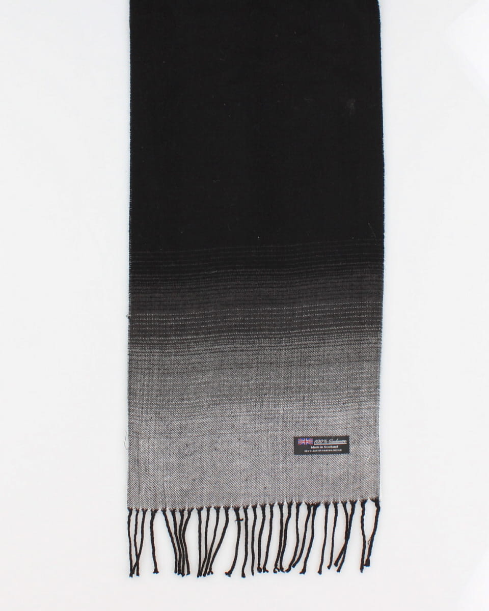 Vintage Pure Cashmere Scarf made in Scotland