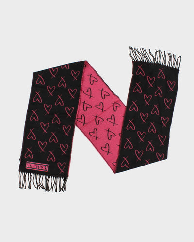 Y2K 00s Victoria's Secret Heart Scarf