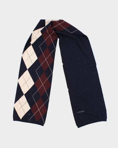 00s Tommy Hilfiger Argyle Scarf