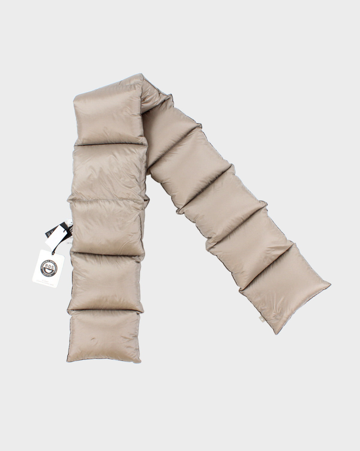 Tna Taupe Puffer Scarf