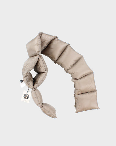Tna Taupe Puffer Scarf