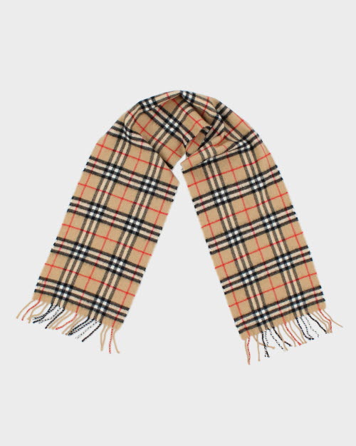 Burberry Cashmere Nova Check Scarf