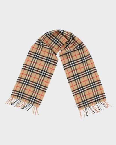 Burberry Cashmere Nova Check Scarf
