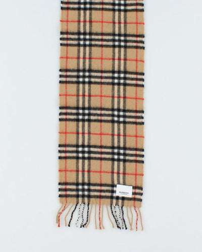 Burberry Cashmere Nova Check Scarf