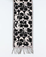 Coach Merino Wool Monogram Scarf