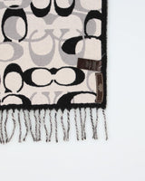 Coach Merino Wool Monogram Scarf