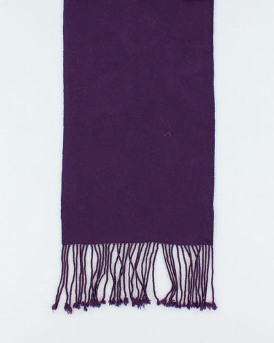 Vintage Coach Cashmere Scarf