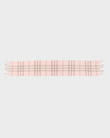 Burberry Pink Check Scarf