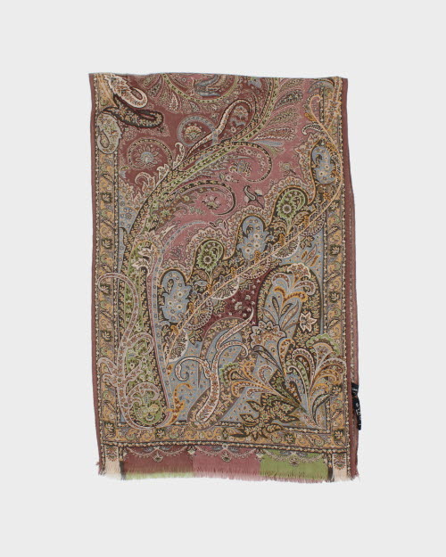 Etro Silk &amp; Cashmere Scarf