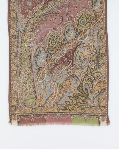 Etro Silk & Cashmere Scarf