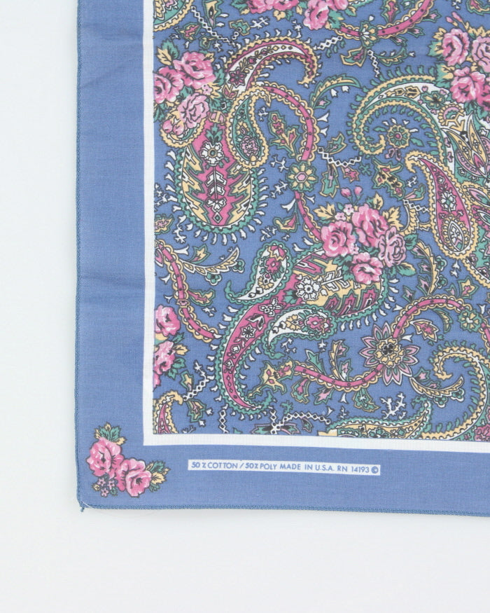 Floral Paisley Pattern Bandana