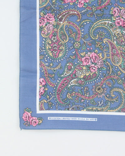 Floral Paisley Pattern Bandana
