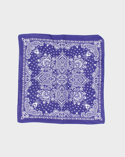 Purple Paisley Pattern Bandana