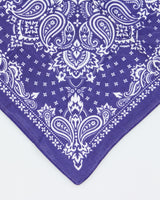 Purple Paisley Pattern Bandana