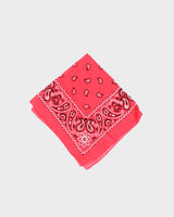 Red Paisley Pattern Bandana