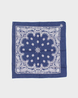 Navy Paisley Pattern Bandana
