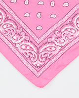 Pink Paisley Pattern Bandana