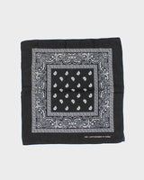 Black Paisley Pattern Bandana