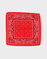 Red Paisley Pattern Bandana