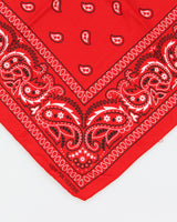 Red Paisley Pattern Bandana