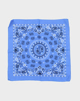 Blue Paisley Pattern Bandana